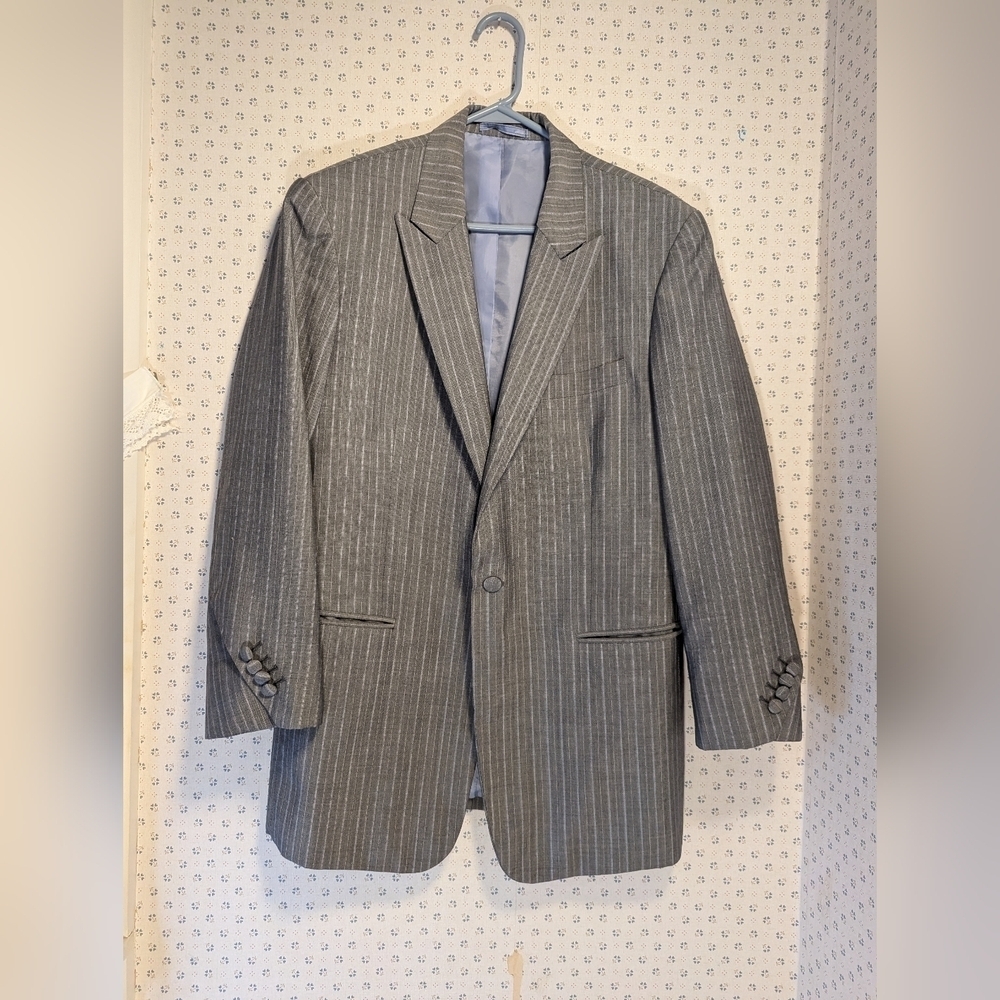 Rocco's Gentleman's S Jacket Clothing Hand sewn Wool Mohair Italy Canonico